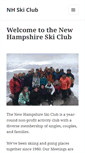 Mobile Screenshot of nhskiclub.org